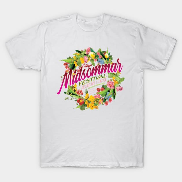 Midsommar Festival T-Shirt by MindsparkCreative